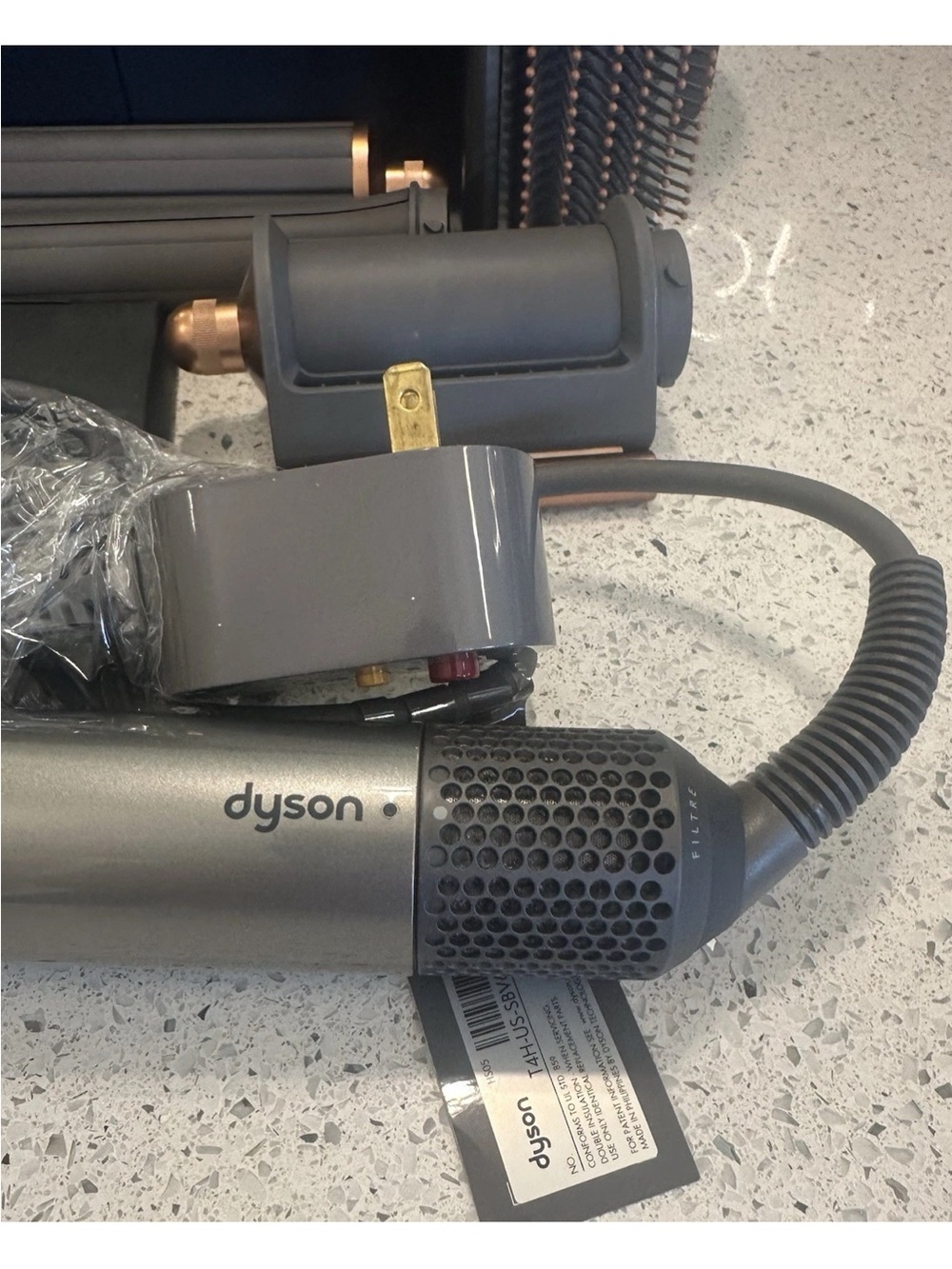 Hair styling tool attachments (Dyson)